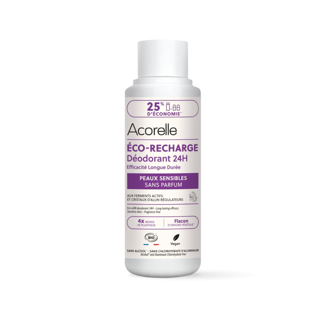Recharge Déodorant Roll-On 24h "Peaux Sensibles"
