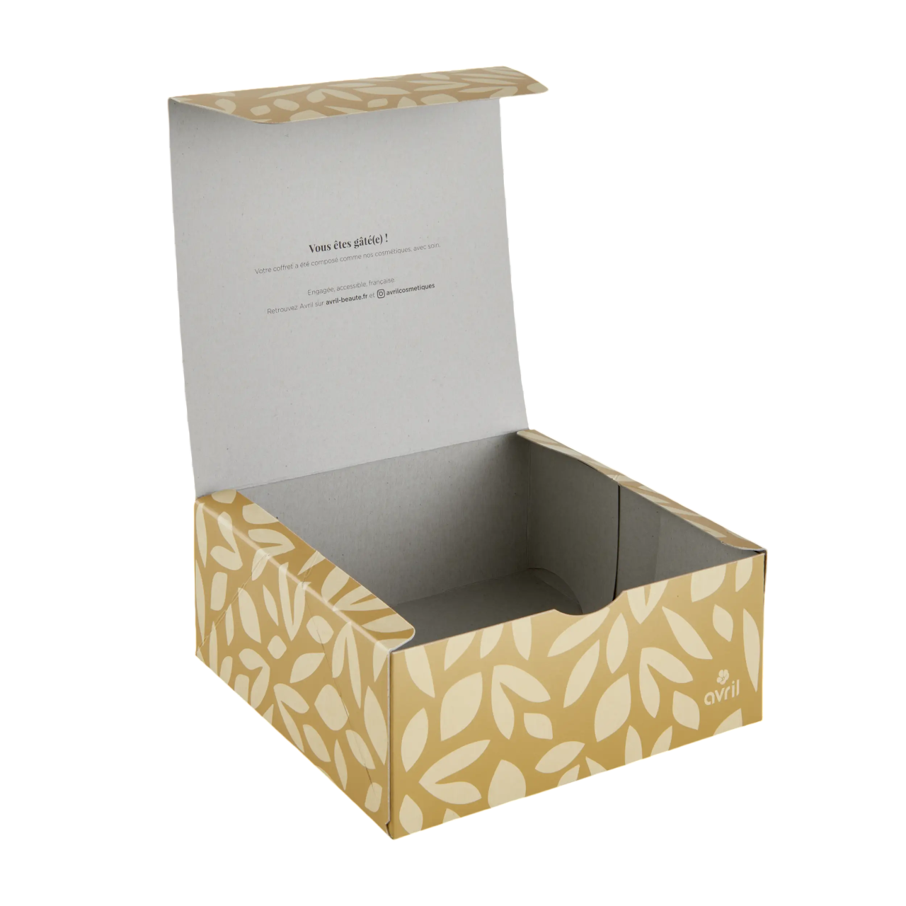 Coffret en Carton Recyclé (Emballage Cadeaux)