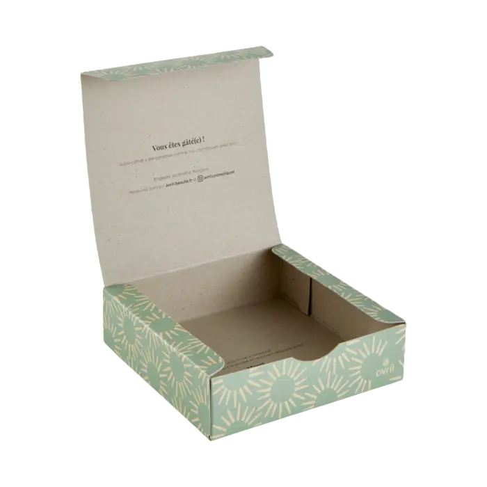 Coffret en Carton Recyclé (Emballage Cadeaux)