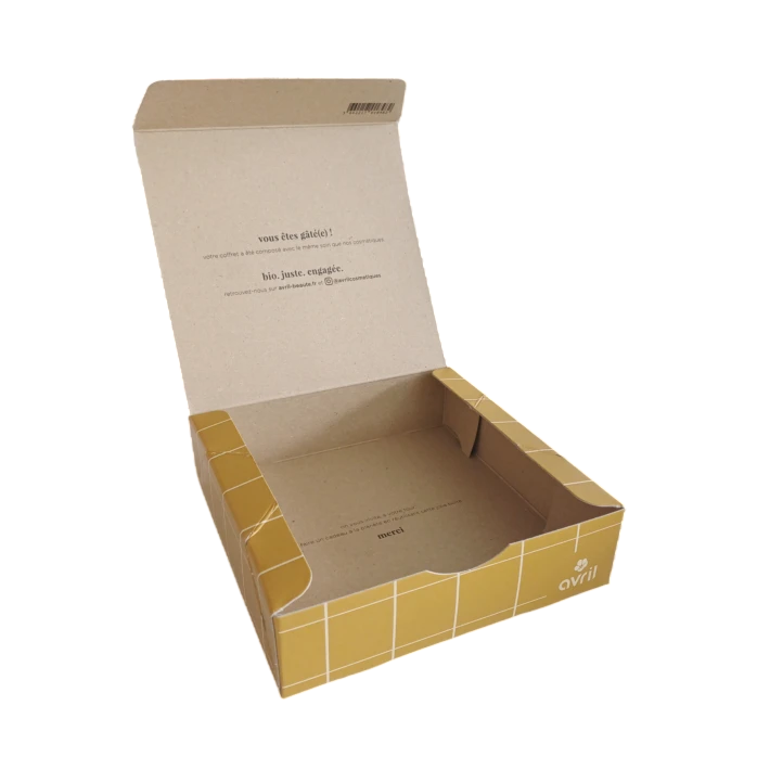 Coffret en Carton Recyclé (Emballage Cadeaux)