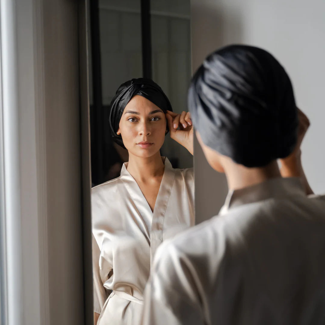 Turban de Nuit en Satin