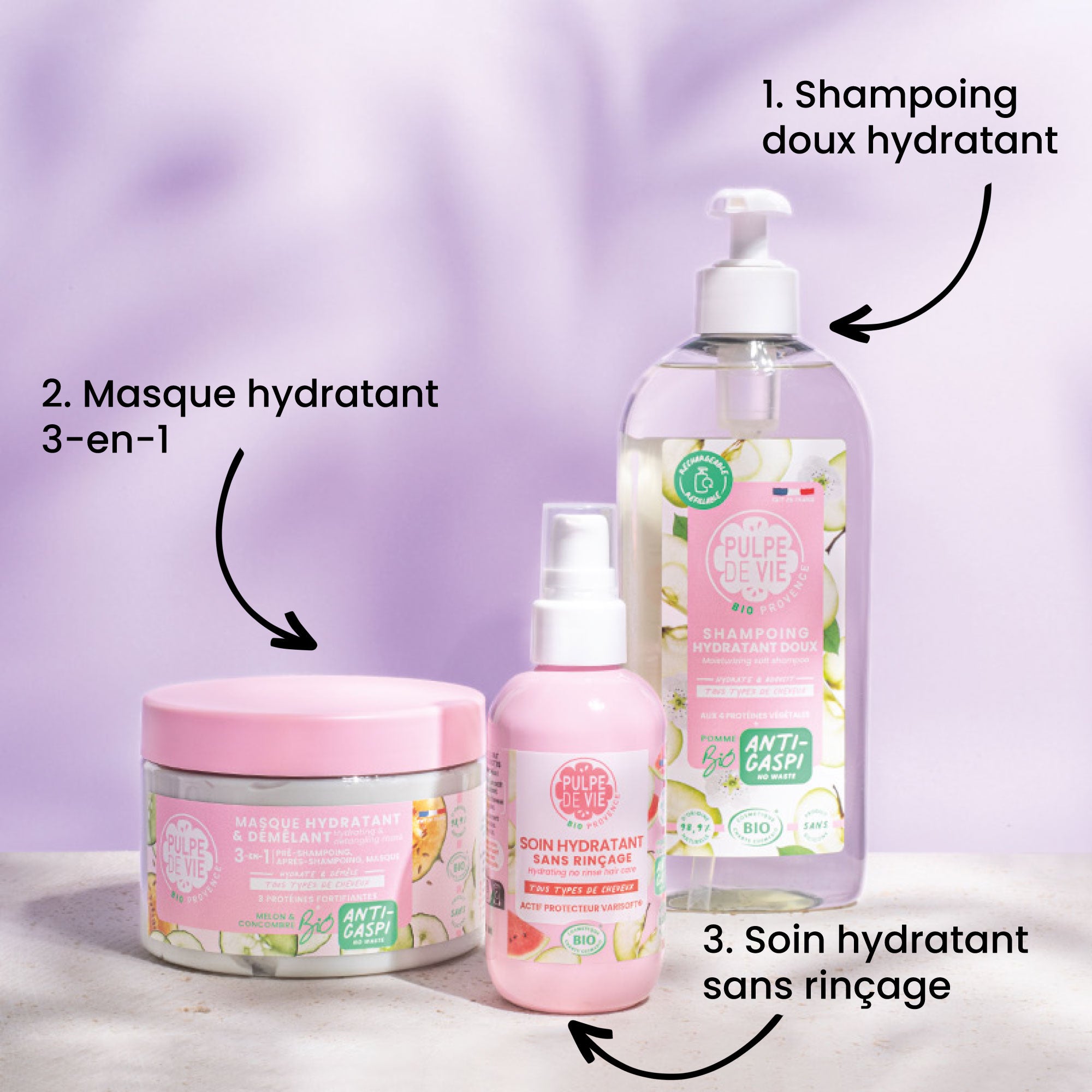 Soin Cheveux Hydratant Sans Rinçage