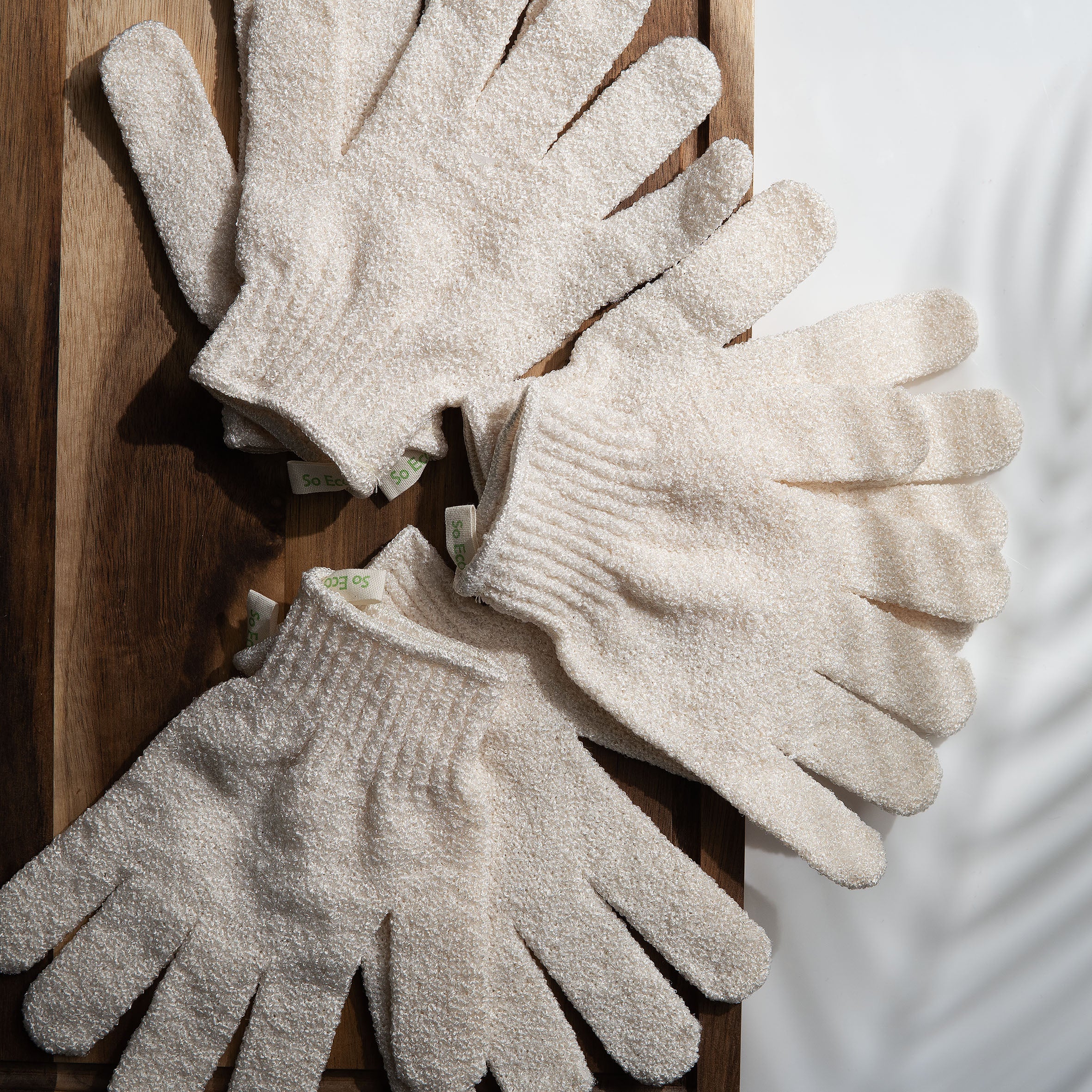 Gants Exfoliants (Lot de 3 paires)