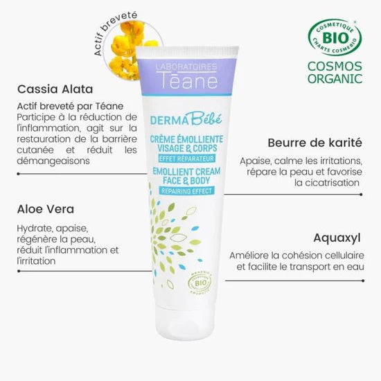 Crème Émolliente Eczéma Atopique