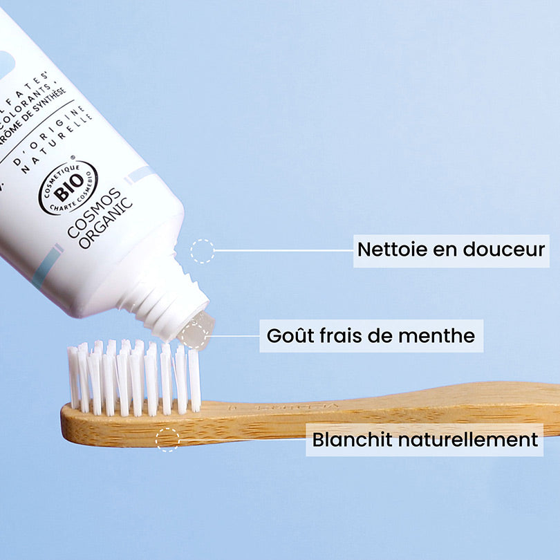 Dentifrice Blancheur Sans Fluor