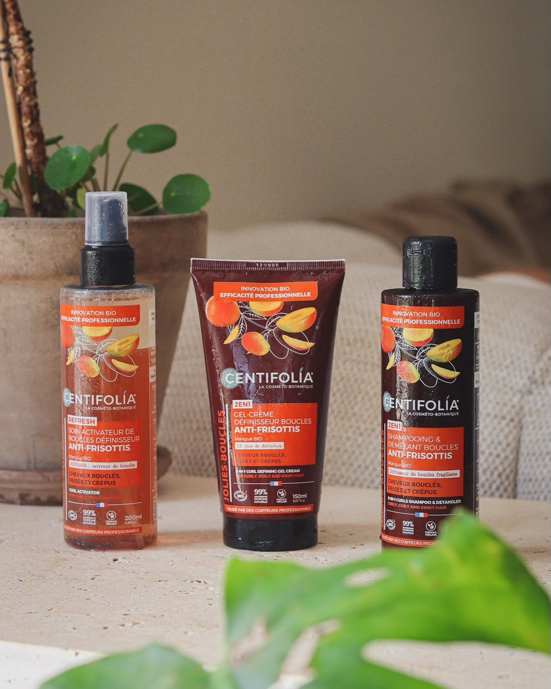 Gel-Crème Définisseur de Boucles 2en1, Anti-Frisottis