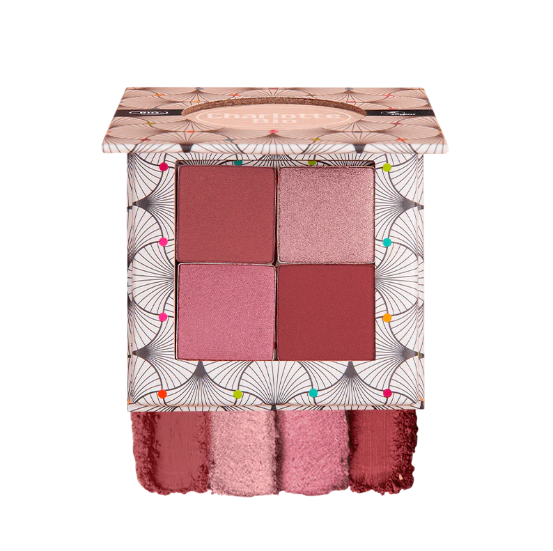 Palette de 4 fards à paupières Bio "GIRLY"