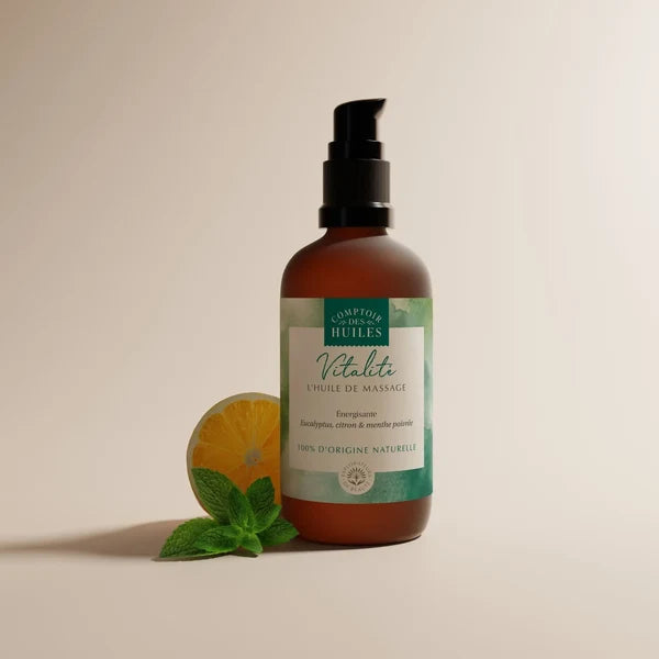 Huile de Massage Vitalité Bio