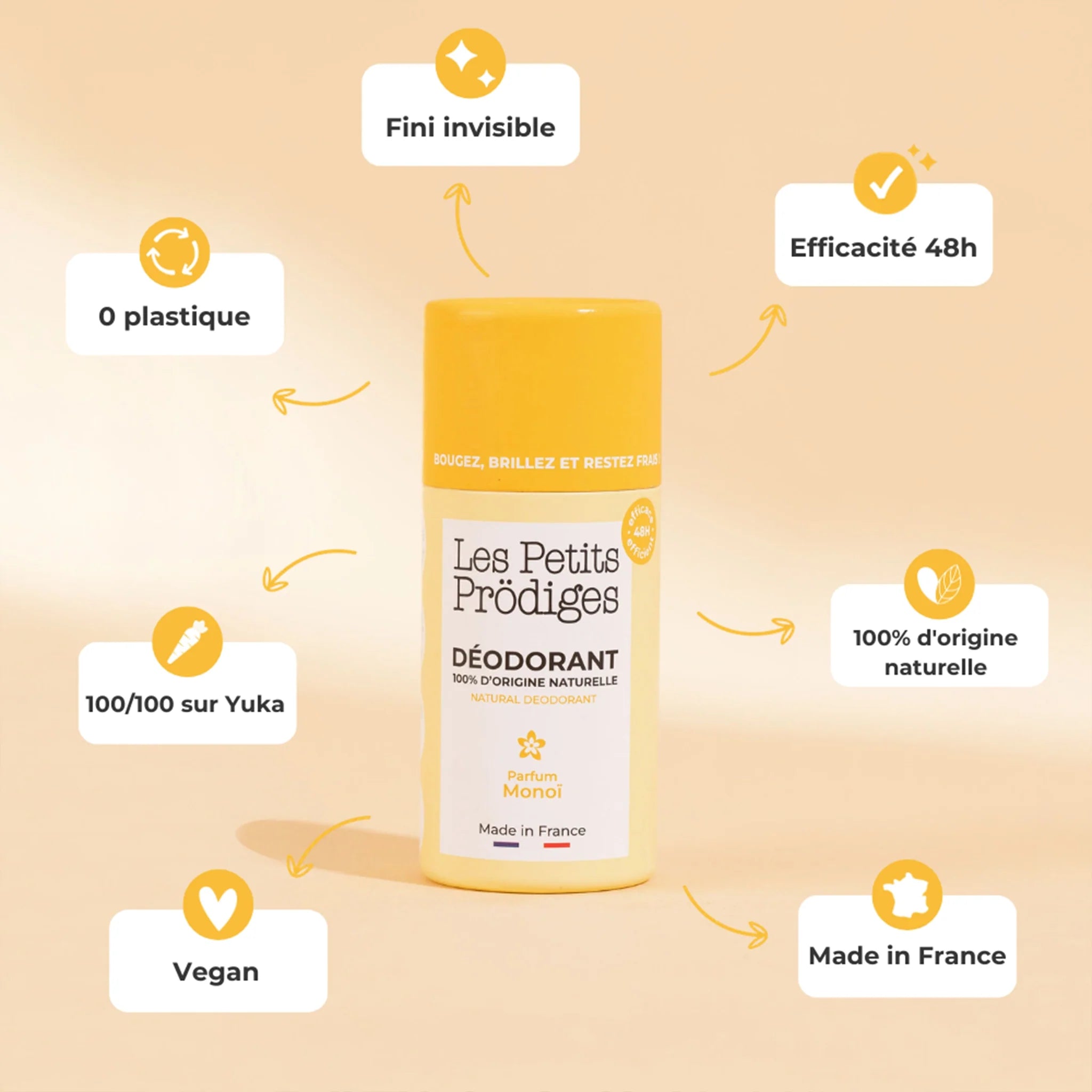 Le Déodorant Monoï 48h