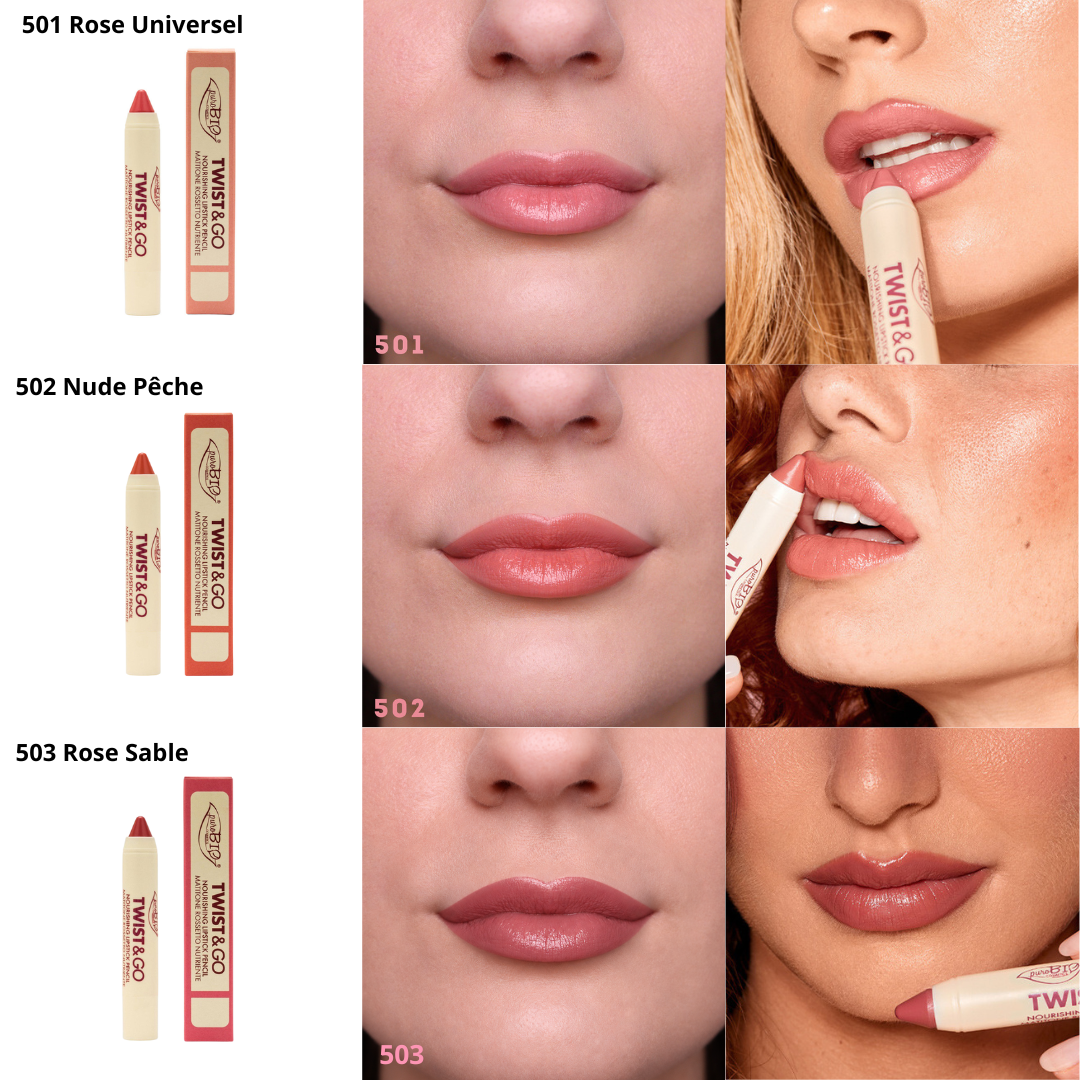 Baume à Lèvres Stick Bio TWIST&GO