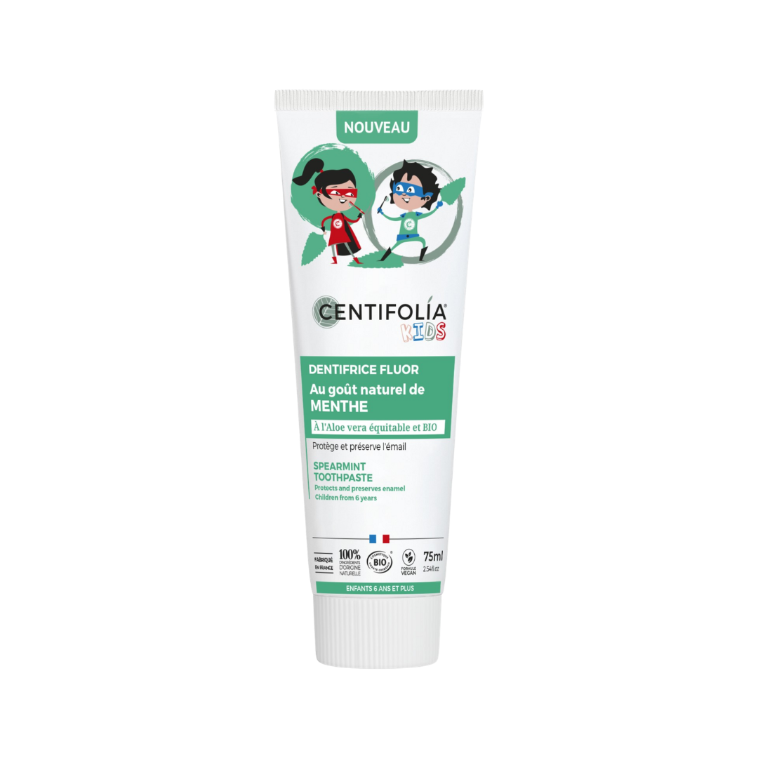 Dentifrice Fluor Menthe Enfants