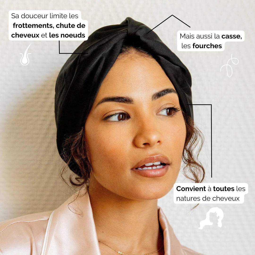 Turban de Nuit en Satin