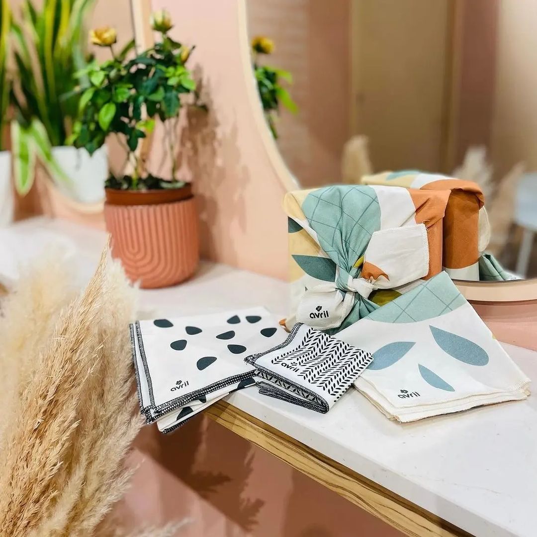 Furoshiki en Coton Bio (Emballage Cadeaux)