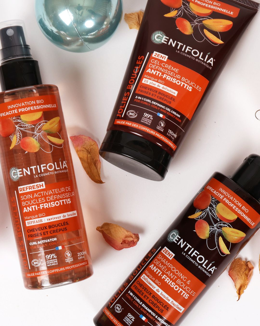 Gel-Crème Définisseur de Boucles 2en1, Anti-Frisottis