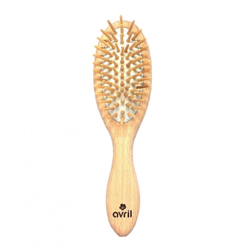 Brosse à Cheveux en Bois de Hêtre