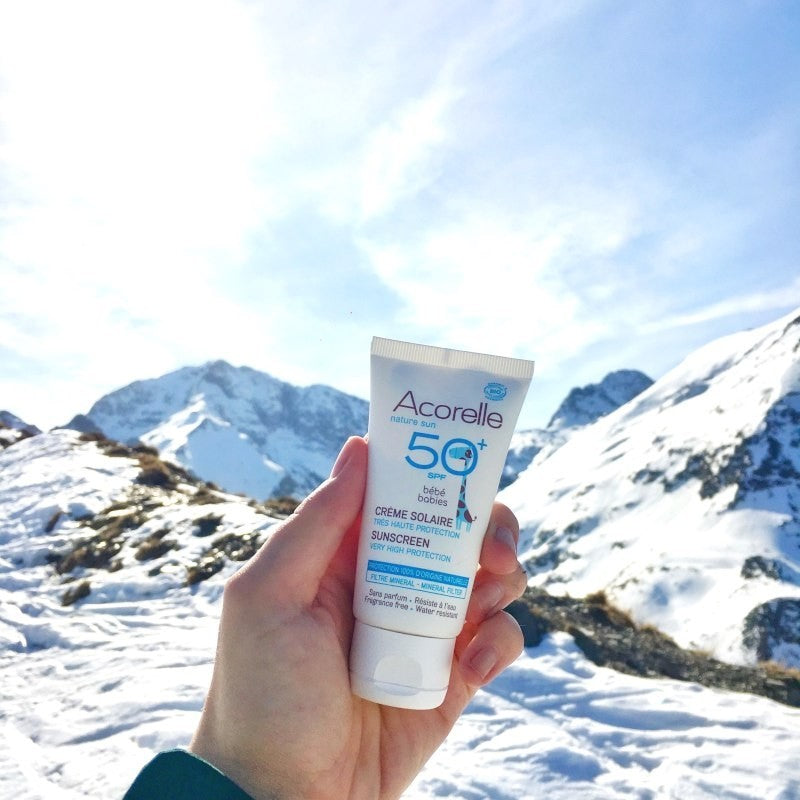 Crème Solaire Bébé SPF50+ Bio