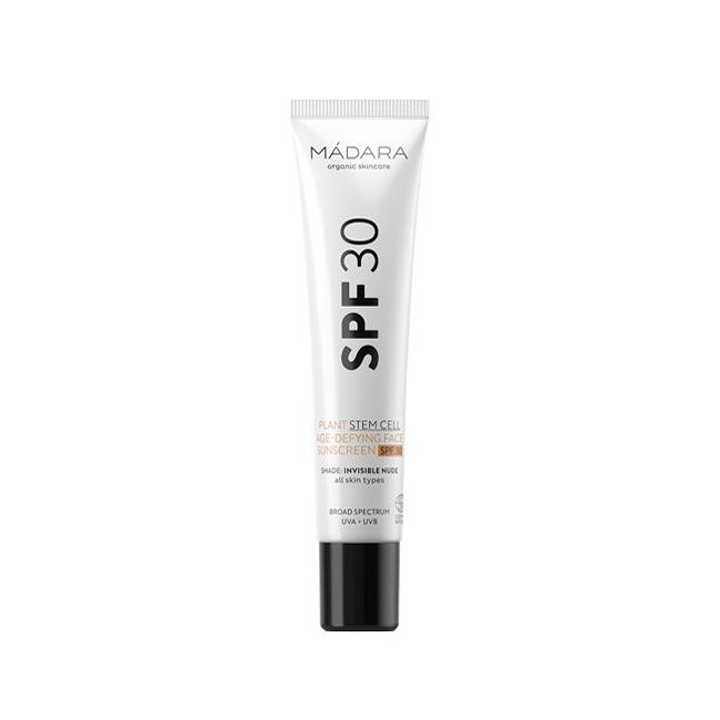 Crème Solaire Visage Anti-Âge SPF30