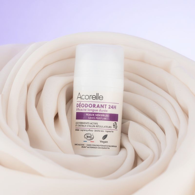 Déodorant Roll-On 24h "Peaux Sensibles"