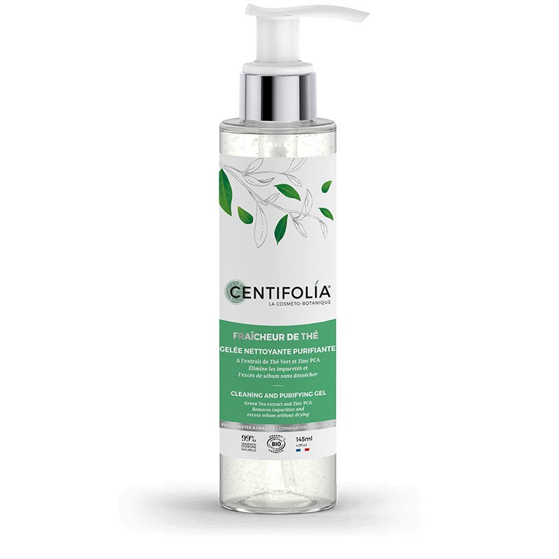 Gelée Nettoyante Purifiante, Fraîcheur de Thé