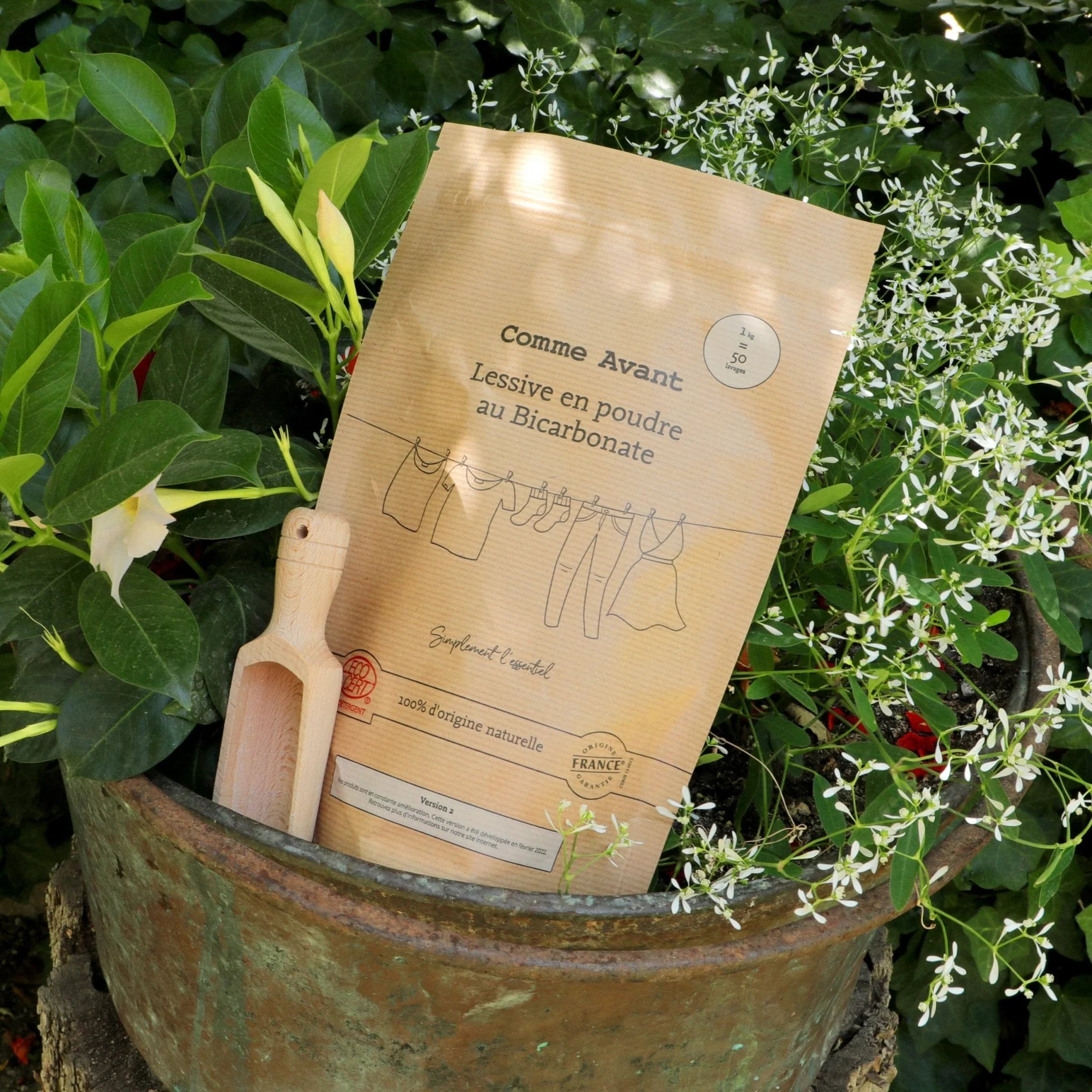 Lessive en Poudre au Bicarbonate 1Kg