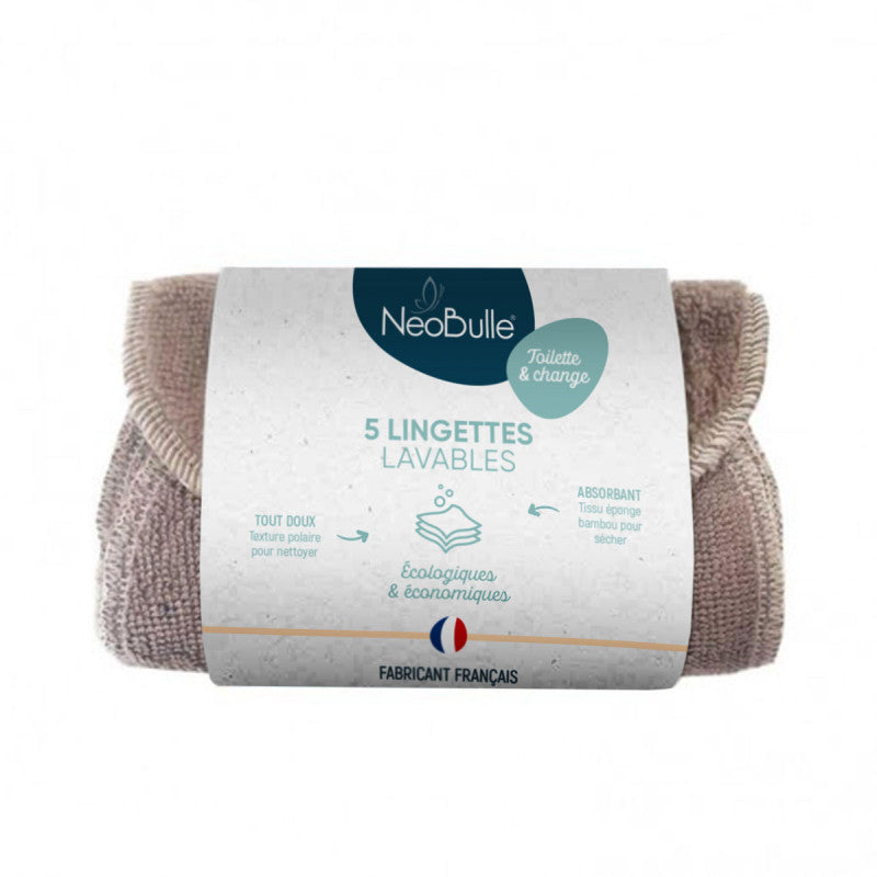 Lingettes Lavables (5 pcs)