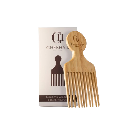 Peigne Afro en Bambou