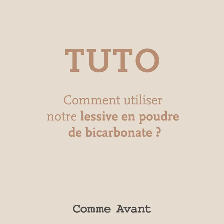Lessive en Poudre au Bicarbonate 1Kg