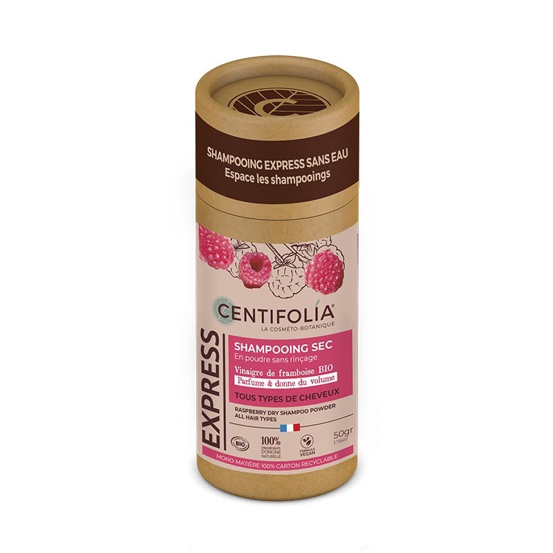 Shampoing Sec Sans Rinçage Framboise