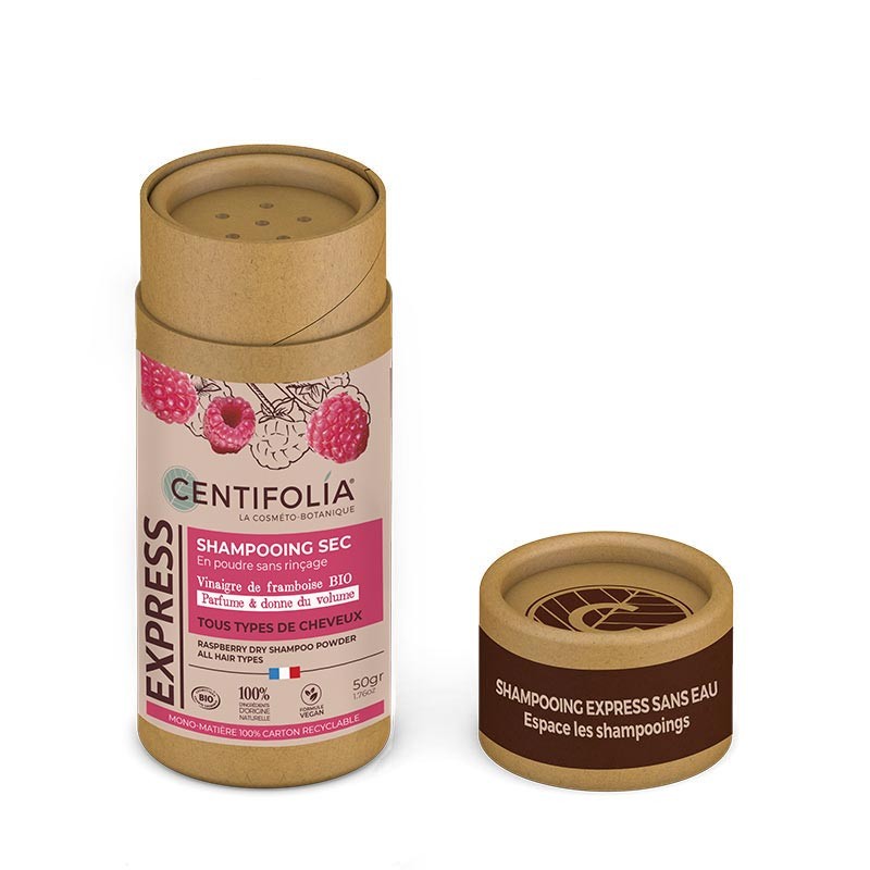 Shampoing Sec Sans Rinçage Framboise