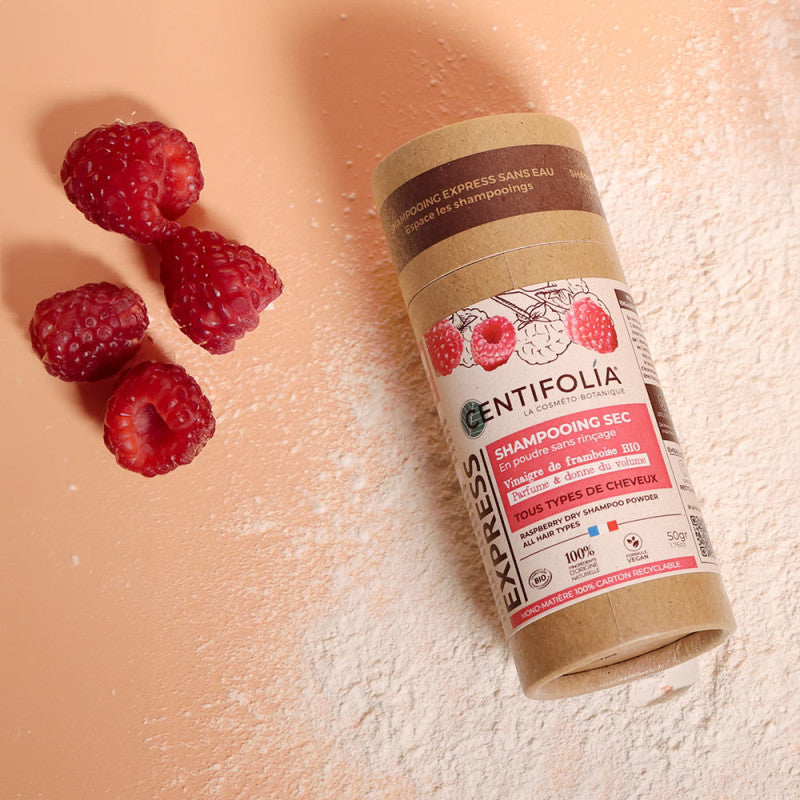 Shampoing Sec Sans Rinçage Framboise