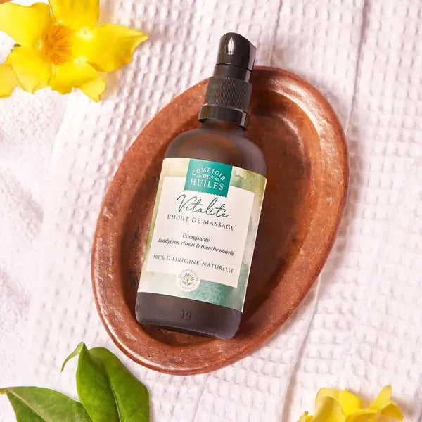 Huile de Massage Vitalité Bio