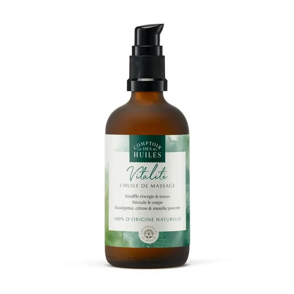 Huile de Massage Vitalité Bio