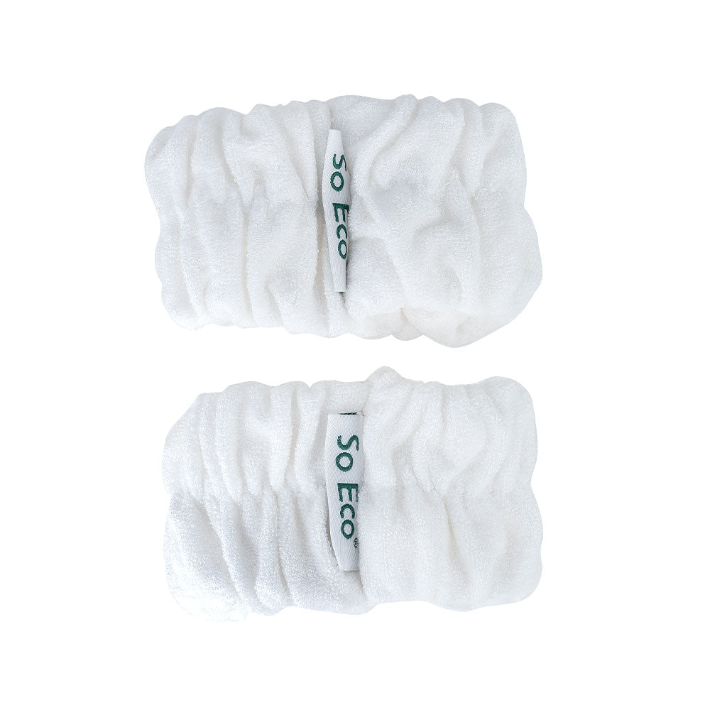 Manchettes de Poignets Absorbantes (Blanches)