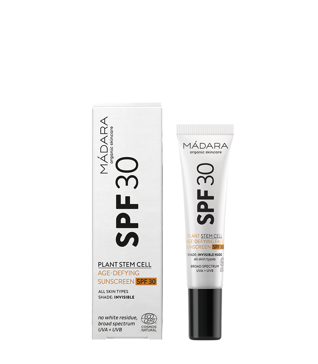 Crème Solaire Visage Anti-Âge SPF30