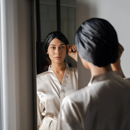 Turban de Nuit en Satin