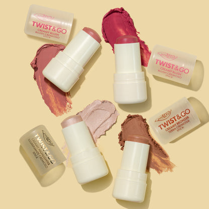 Highlighter Crème Stick Bio TWIST&amp;GO