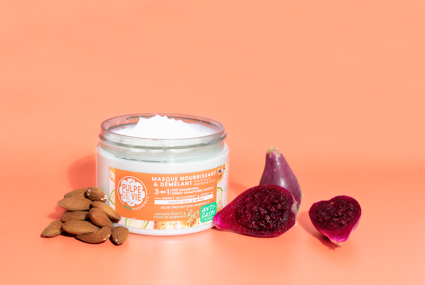 Masque Cheveux 3-en-1 Nourrissant et Démêlant