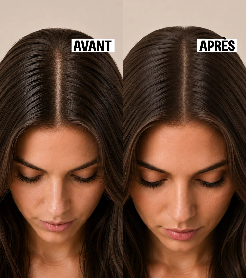 Shampoing Sec Texturisant Cheveux Bruns