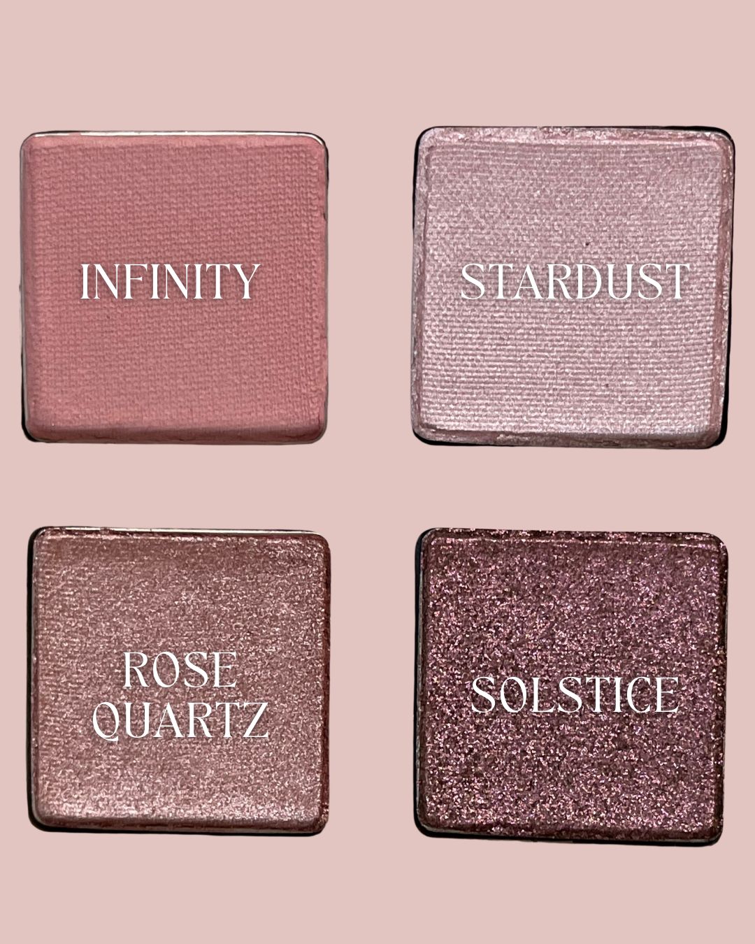 Mini Palette Rose Quartz Crystal