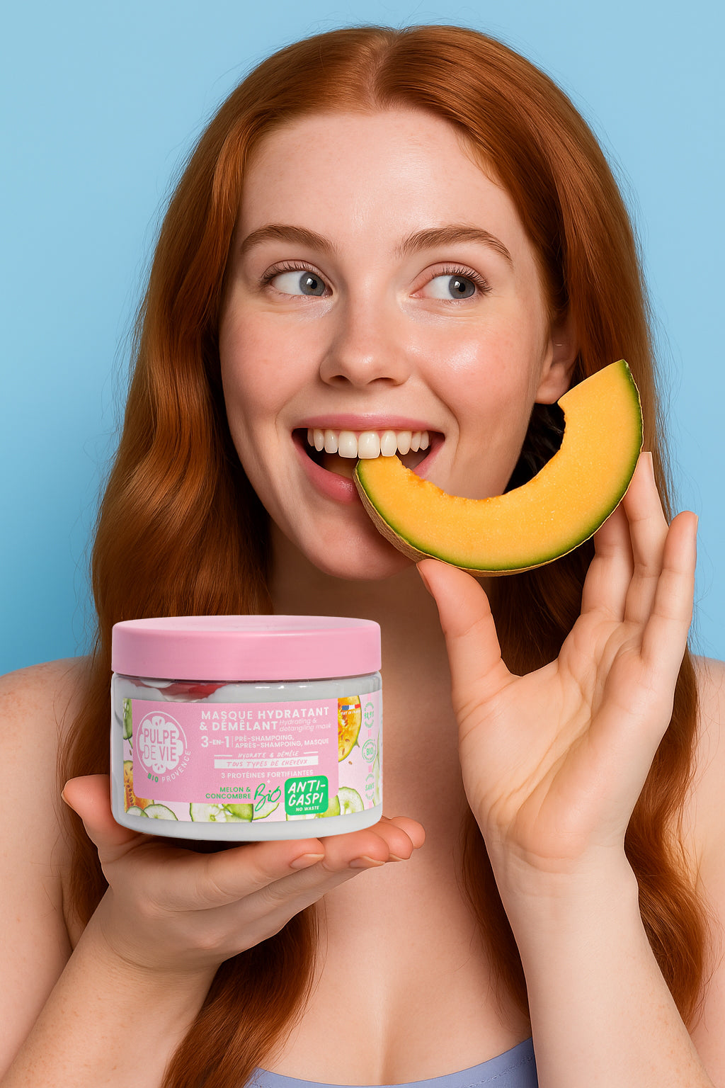 Masque Cheveux 3-en-1 Hydratant et Démêlant