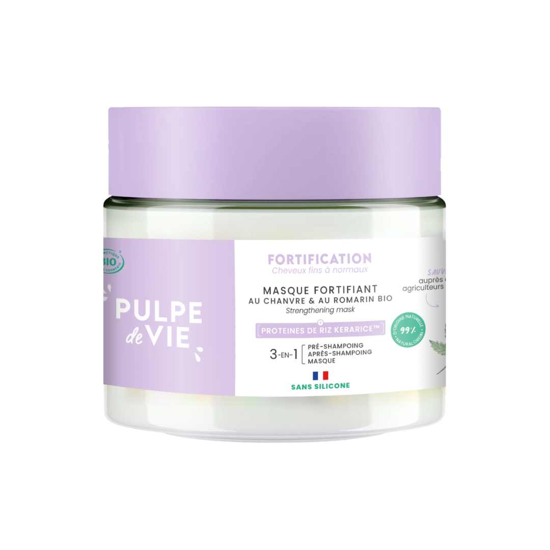 Masque Cheveux 3-en-1 Fortifiant et Démêlant
