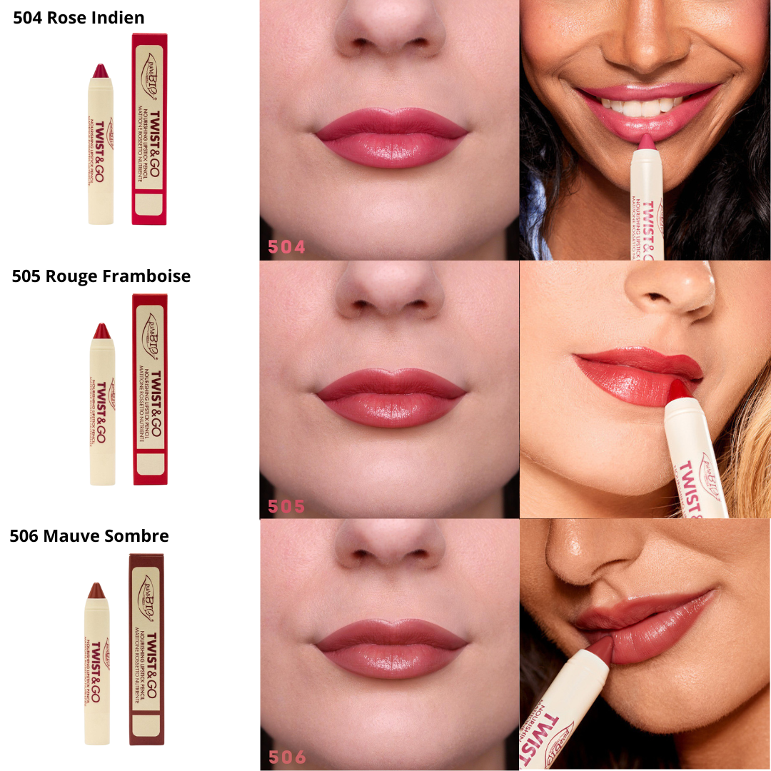 Baume à Lèvres Stick Bio TWIST&amp;GO