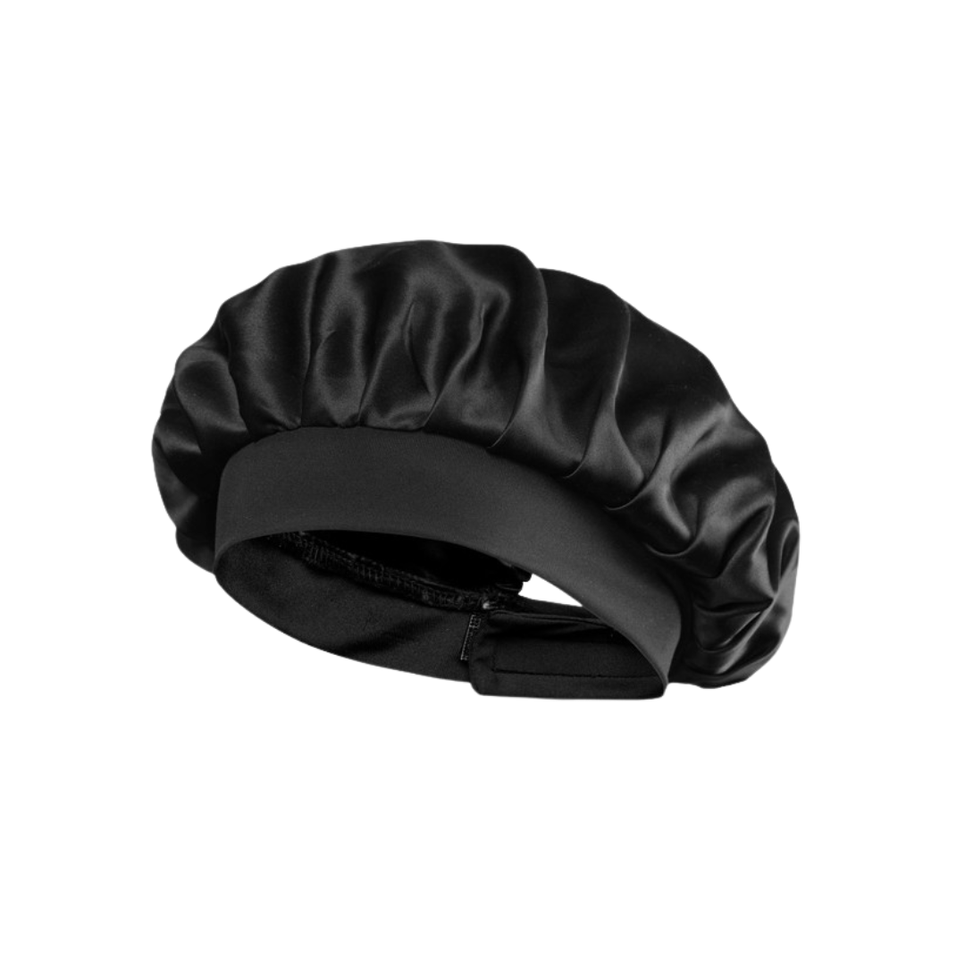 Bonnet de Nuit 100% Pure Soie de Mûrier