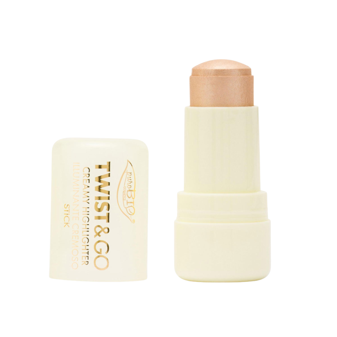 Highlighter Crème Stick Bio TWIST&amp;GO
