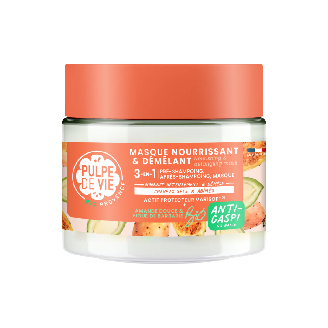 Masque Cheveux 3-en-1 Nourrissant et Démêlant