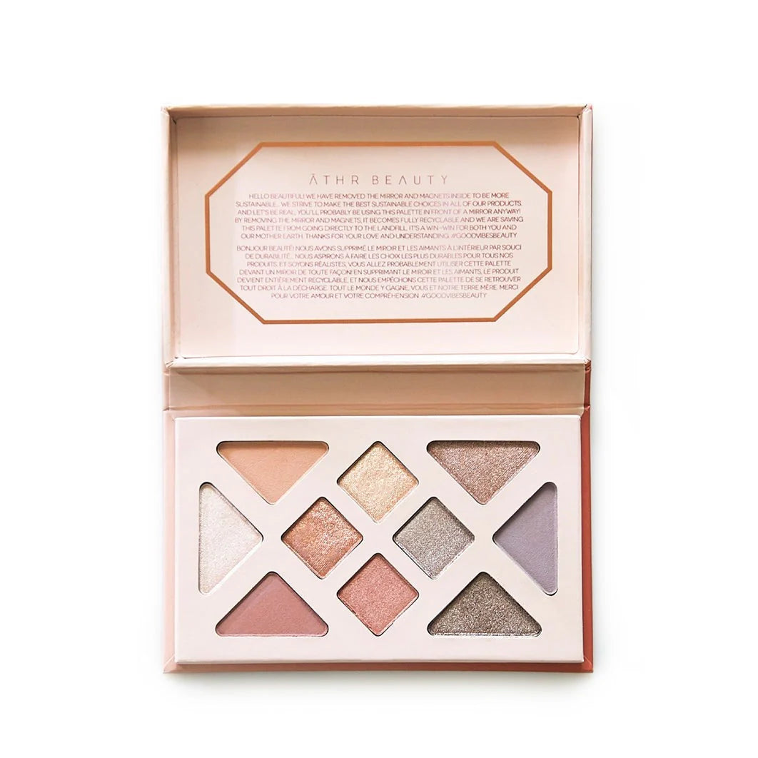 Palette Rose Quartz Crystal