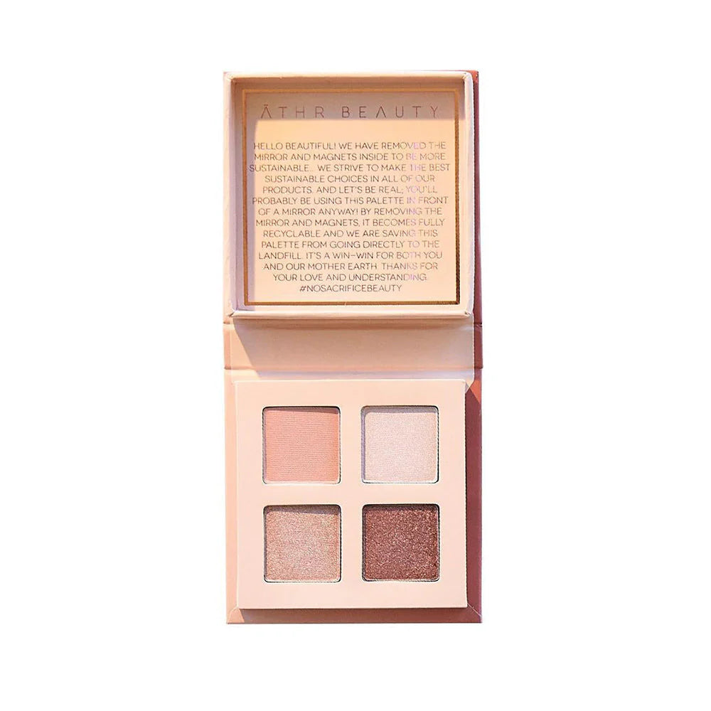 Mini Palette Rose Quartz Crystal