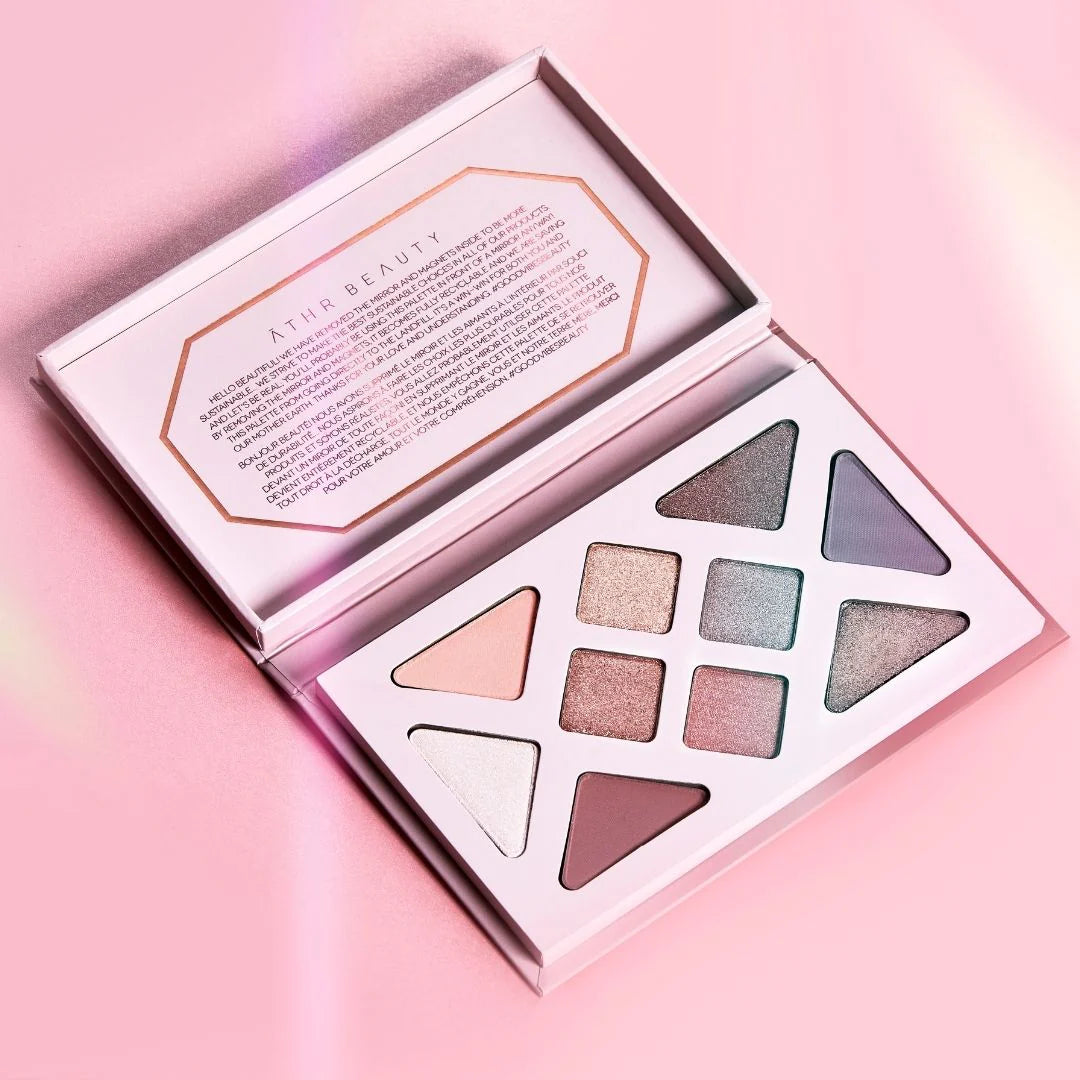 Palette Rose Quartz Crystal