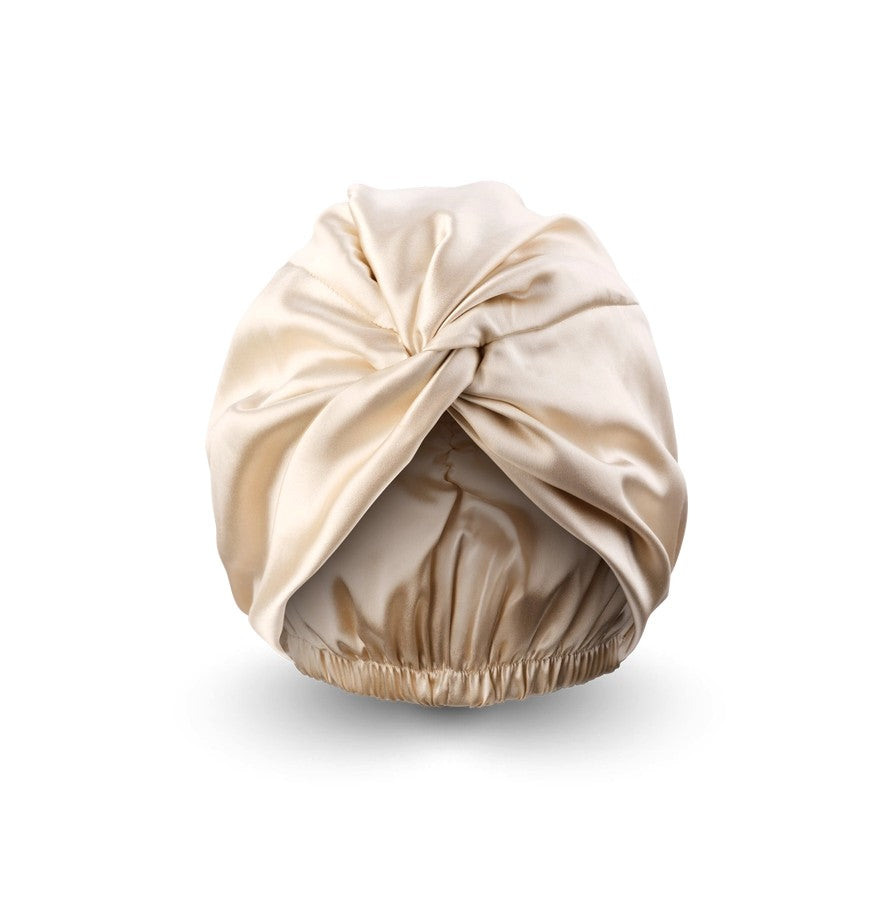 Turban 100% Pure Soie de Mûrier