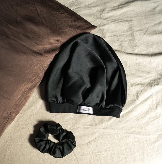 Bonnet de Nuit en Satin